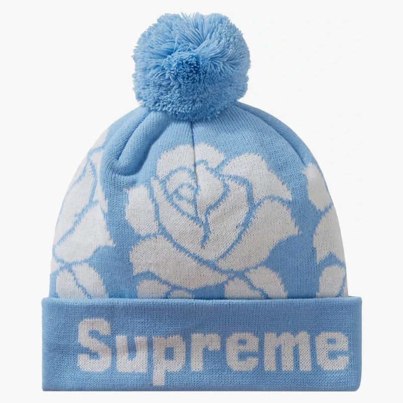 Nejvyšší růžová beanie světle modrá