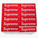Supreme Rotary Hero Sticker Bricks Stool Side Table Red