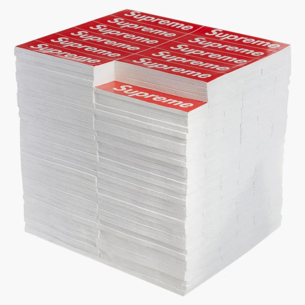 Supreme Rotary Hero Sticker Bricks Stool Side Table Red