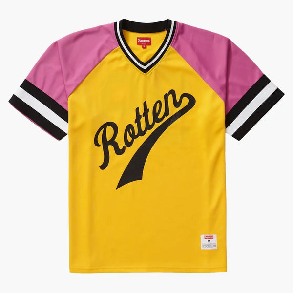 Nejvyšší shnilý baseball top žluté žluté