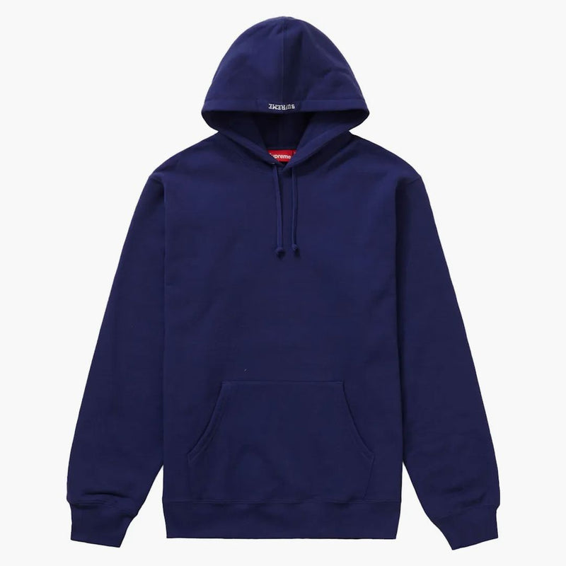 Supreme Roy Decarava Malcolm x Felpa con cappuccio Navy lavata