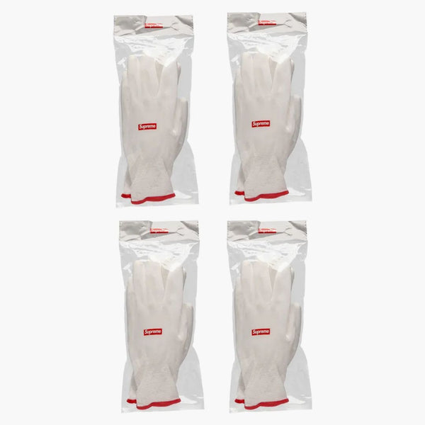 Nejvyšší pogumované rukavice 4x Lot FW20 sezóna dárek bílá/červená