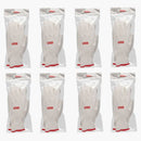Supreme Rubberized Gloves 8x Lot Fw20 Season Gift White/red