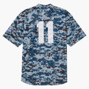Supreme S Logo Baseball Henley (ss25) Digi Camo
