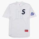 Supreme S Logo Baseball Henley (ss25) White