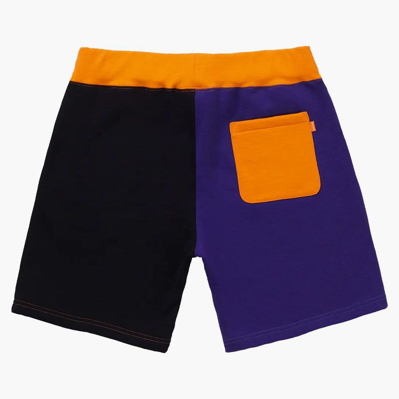 Supreme S Logo Colorblocked Sweatshort Orange