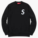 Supreme S Logo Crewneck Black