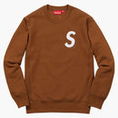 Supreme S Logo Crewneck Copper