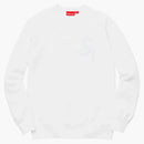Logo supremo s Crewneck White
