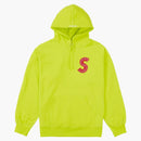 Supreme S Logo Hooded Sweatshirt (FW20) Acid Green