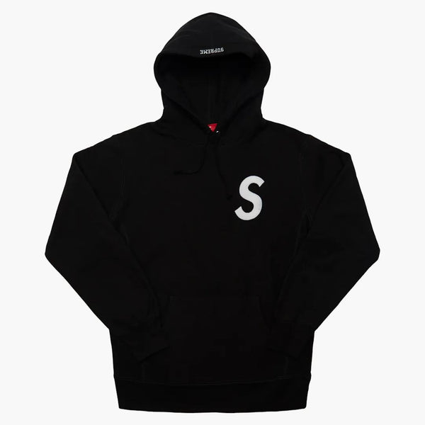 Nejvyšší logo mikina s kapucí černá