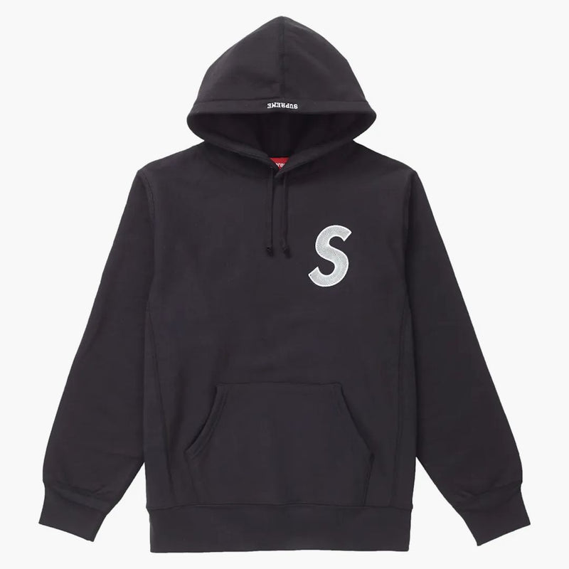 Supreme S Logo Felpa con cappuccio (FW18) Nero