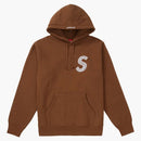 Supreme S Logo Hooded Sweatshirt (FW18) Brown