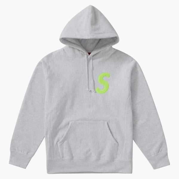 Supreme S Logo Hooded Sweatshirt (fw19) Ash Grey