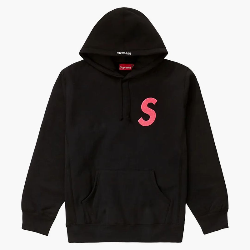 Supreme S Logo Hooded Sweatshirt (FW19) Black