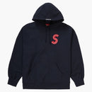 Supreme S logotipo sudadera con capucha (FW20) Navy