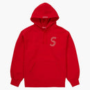 Supreme S logotipo sudadera con capucha (FW20) rojo