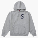 Supreme S Logo Hooded Sweatshirt (FW22) Heather Gray