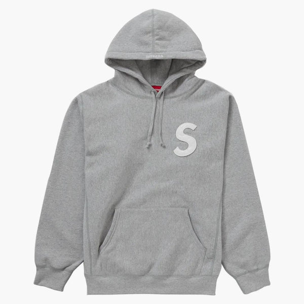 Supreme S Logo Hooded Sweatshirt (ss20) Heather Grey