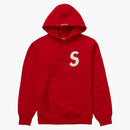 Supreme s logotipo sudadera con capucha (SS20) rojo