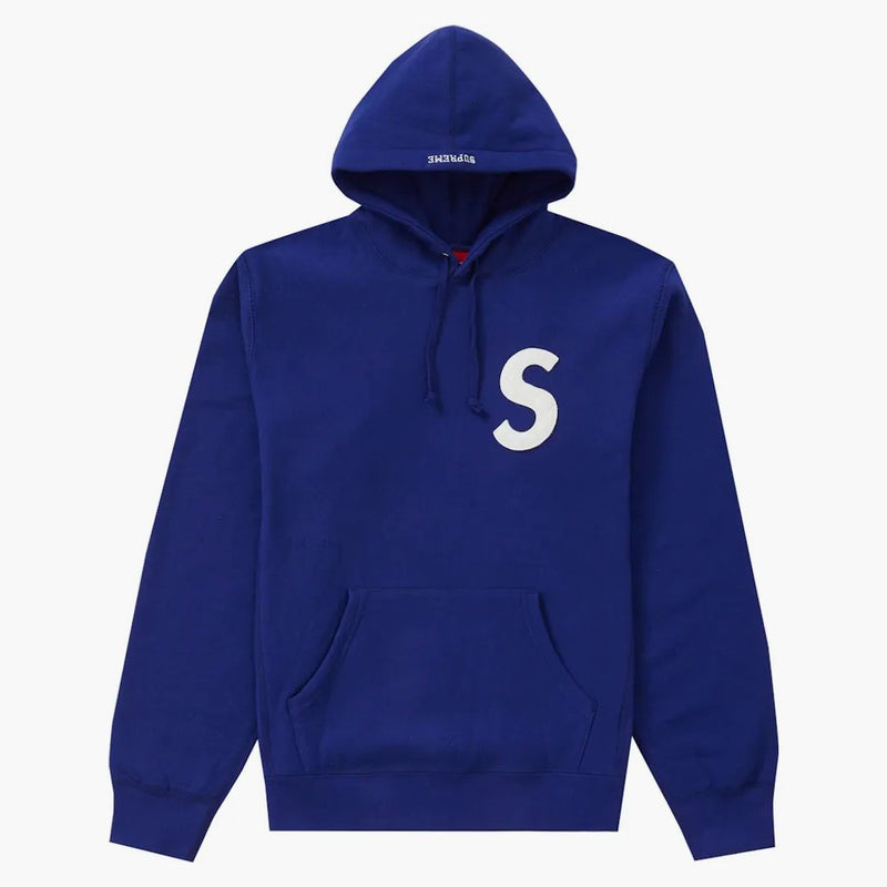 Nejvyšší mikina s logem s kapucí (SS20) Dark Royal