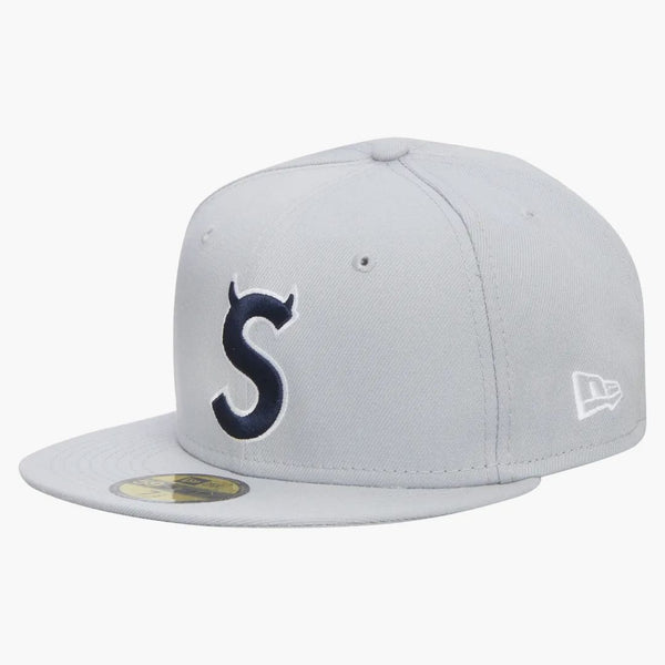 Supreme S Logo New Era (FW22) Gray