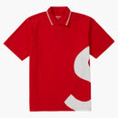 Supreme S Logo Polo Red