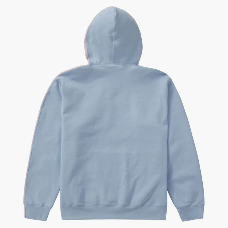 Nejvyšší logo Split mikina s kapucí světle růžová