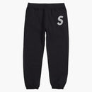 Supreme S Logo Sweatpant Black