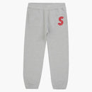 Supreme S Logo Sweatpant (FW20) Heather Gray