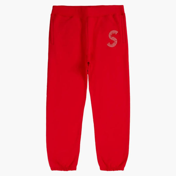 Supreme S Logo Sudepant (FW20) rosso