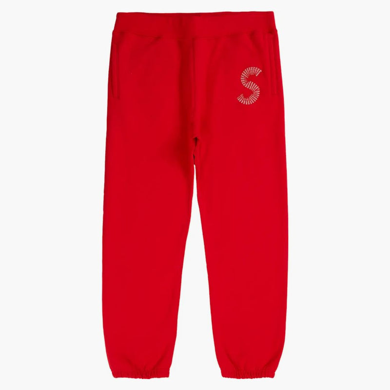 Supreme S Logo Sudepant (FW20) rosso