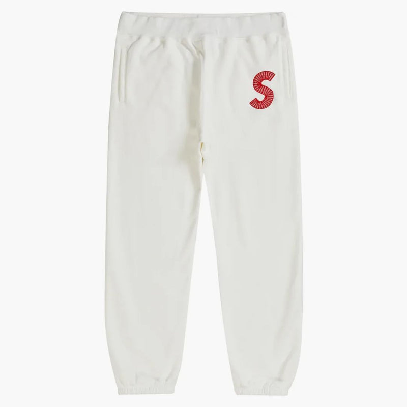 Supreme S logo Sweatpant (FW20) White