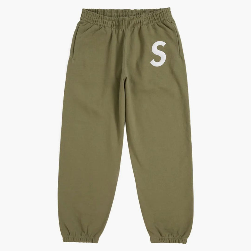 Supreme S Logo Sweatpant (FW24) Light Olive