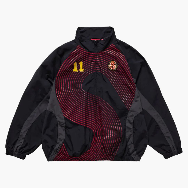 Nejvyšší logo trať bunda (FW24) černá
