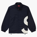 Supreme S Logo Track Jacket Navy