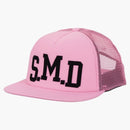 SUPREME SMD mesh back 5 panel pink