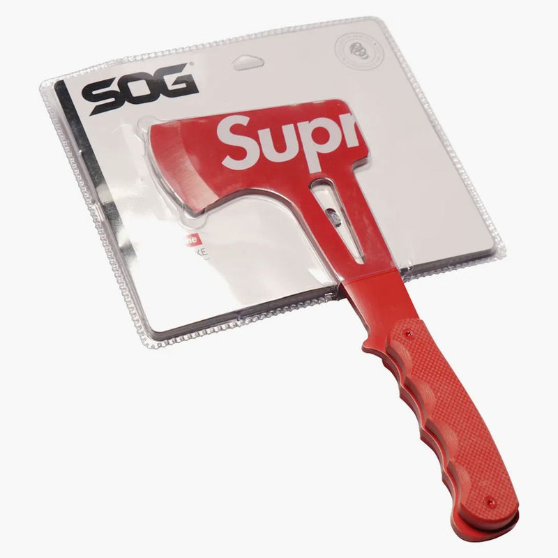 Supreme Sog Hand Axe Red