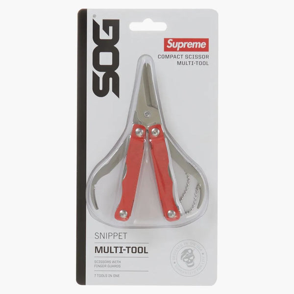 Supreme SOG Snippet Multi Tool Red