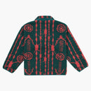 Supreme South2 West8 Fleece Chaqueta verde azulado