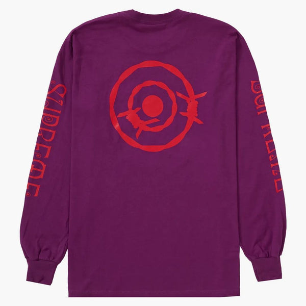 Supreme South2 West8 l/s pocket tea purple