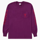 Supreme South2 West8 L/s kapesní čaj fialová