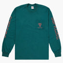 Supreme South2 West8 L/S Pocket Tea Teal