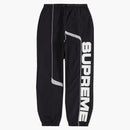 Supreme S Paneled Belted Track Pant Black