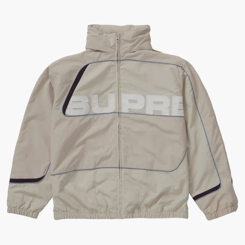 Supreme s panelerade spårjacka dammig rosa