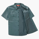 Camisa de trabajo de cuero suprema S/S Dusty Teal