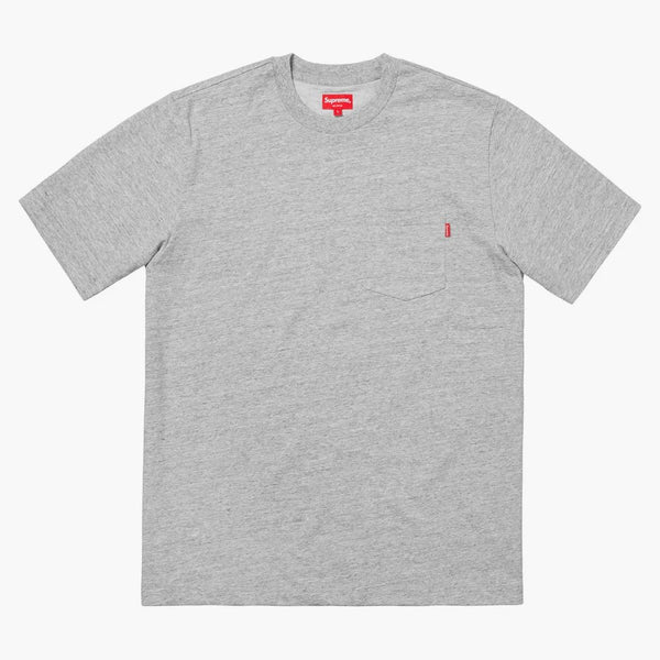 Supreme SS Pocket Tea (FW18) Heather šedá