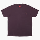 Supreme Ss Pocket Tee (fw18) Plum