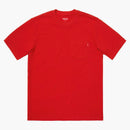 Supreme Ss Pocket Tee (fw18) Red