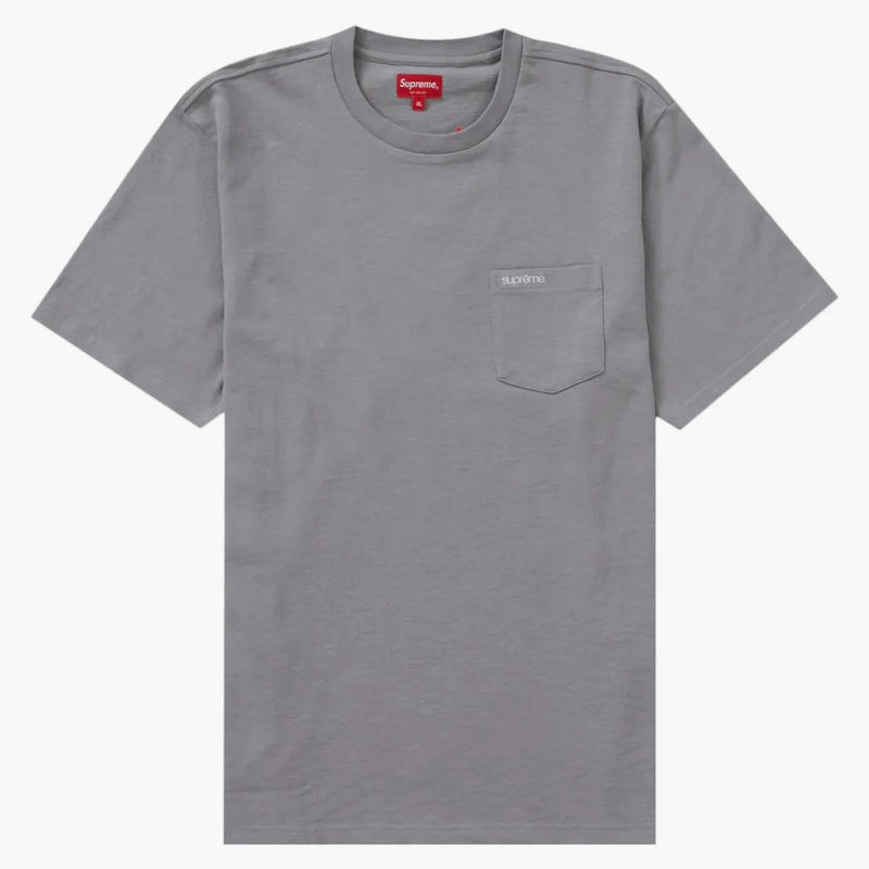 Supreme s/s pocket tea (fw22) gray